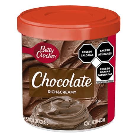 BETUN SABOR CHOCOLATE BETTY CROCKER 453GR