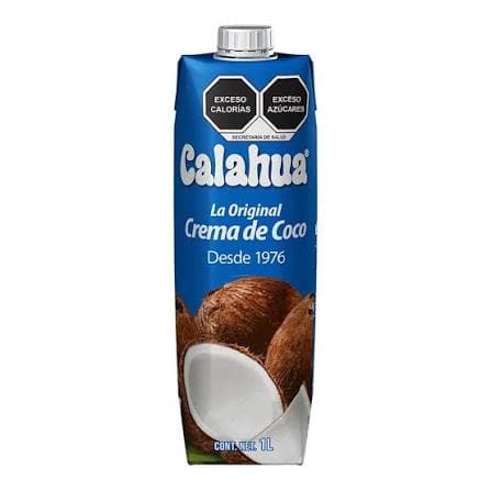 CALAHUA CREMA DE COCO 1LITRO