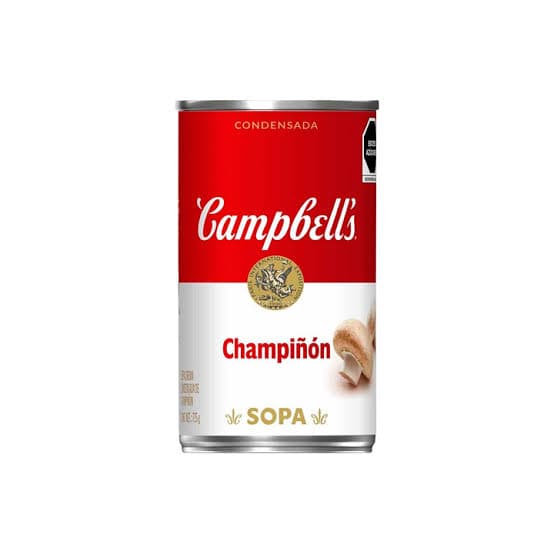 CAMPBELLS CREMA DE CHAMPIÑONES